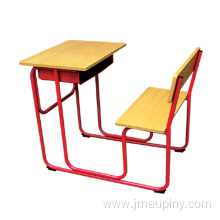 Detachable single study desk and chair